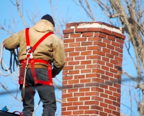 Chimneys in Philadelphia